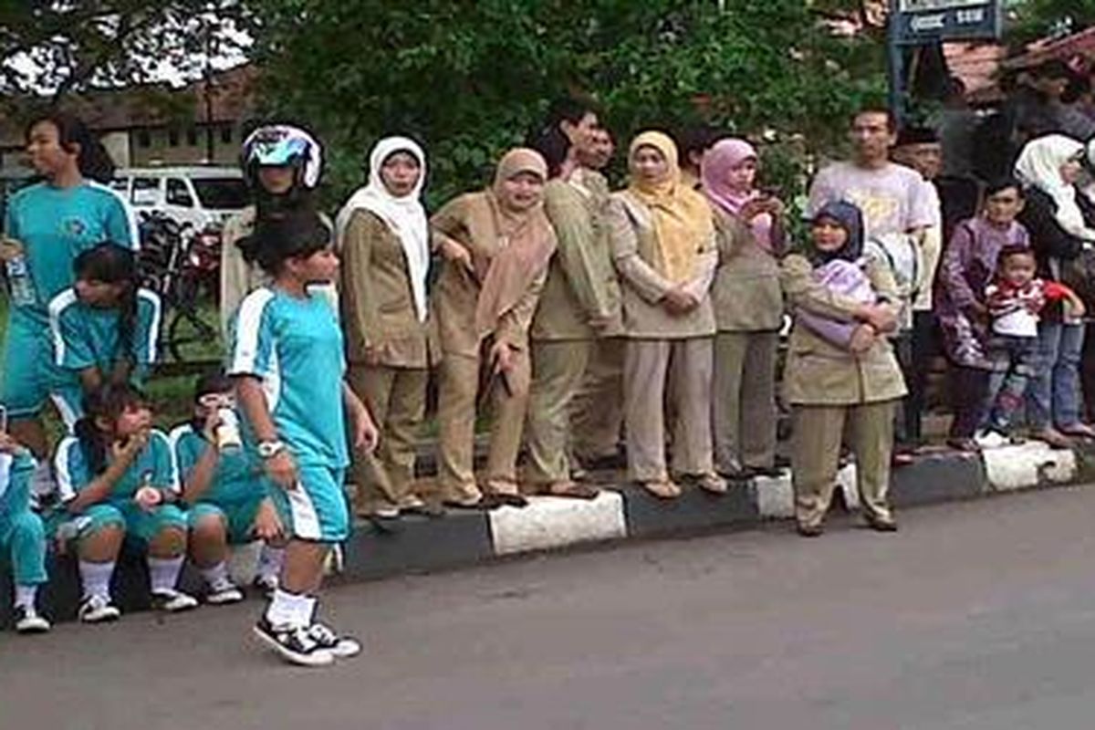 PNS Subang Beri Dukungan Bagi Atlet Balap Sepeda