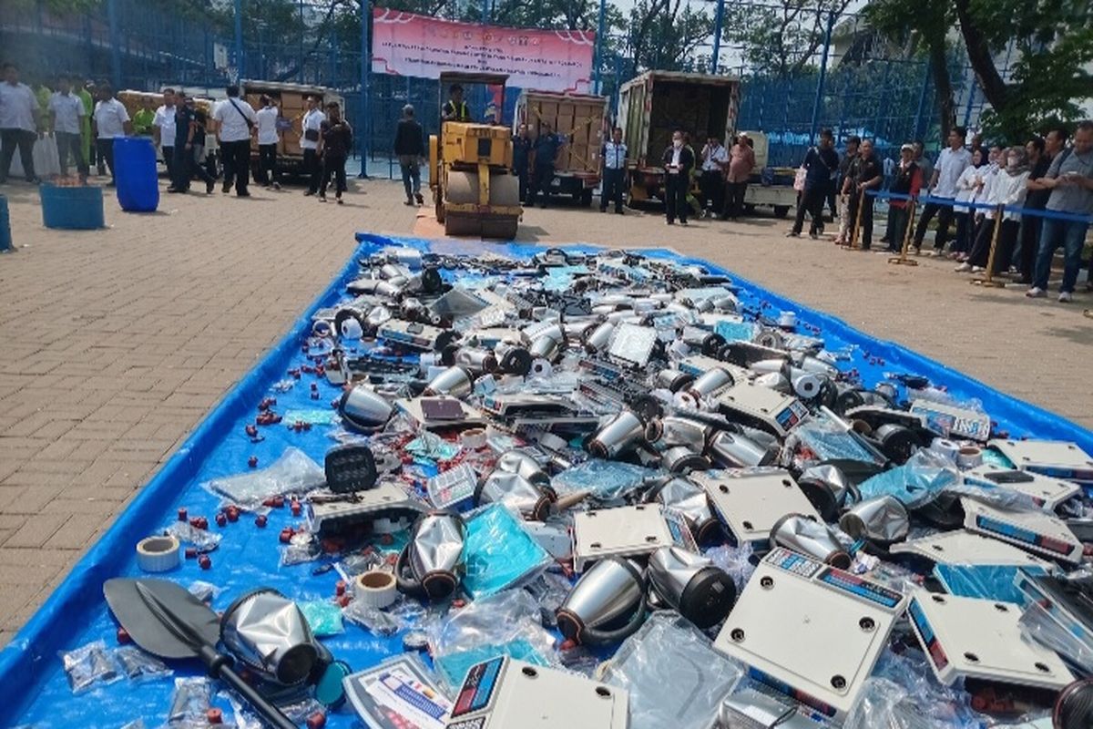 Satgas Sita Produk Impor Ilegal Senilai Rp 20,2 Miliar, Terbanyak Mesin Cuci Mobil