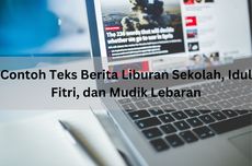 Contoh Teks Berita Liburan Sekolah, Idul Fitri, dan Mudik Lebaran