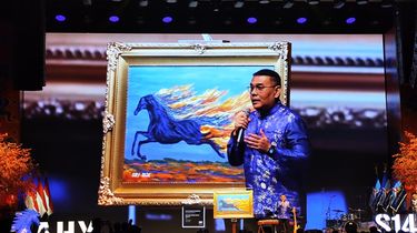 Fakta Lukisan 'Kuda Api' SBY: Laku Rp 6,5 Miliar, Sempat Ditawar Deddy Corbuzier