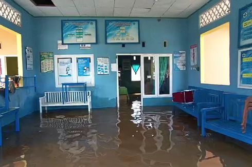 Sungai Pongkeru Luwu Timur Meluap, Puluhan Rumah Warga Terendam Banjir
