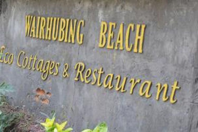 Wairhubing Beach Eco Cottages and Restaurant di Desa Wairhubing, Kecamatan Alok Timur, Kabupaten Sikka, Flores, Nusa Tenggara Timur.