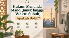 Hukum Menunda Mandi Junub hingga Waktu Subuh, Bolehkah?