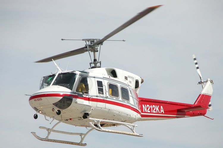 Spesifikasi helikopter Bell 212 Presiden Iran