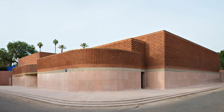 Musée Yves Saint Laurent di Marrakesh, Maroko.
