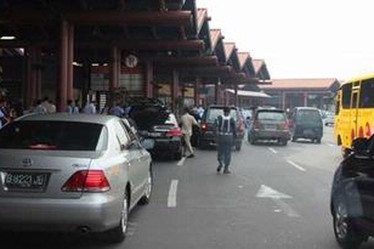 Suasana di Bandara Internasional Soekarno-Hatta
