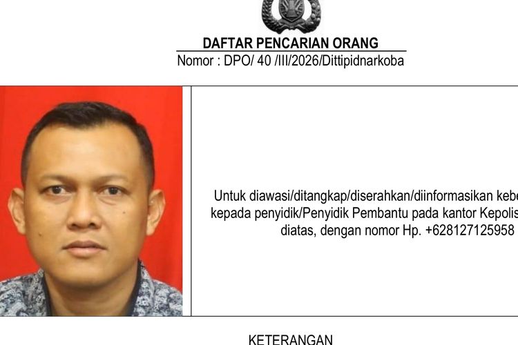 Bareskrim Buru Pengendali Ekstasi di Diskotek Bali yang Masuk DPO