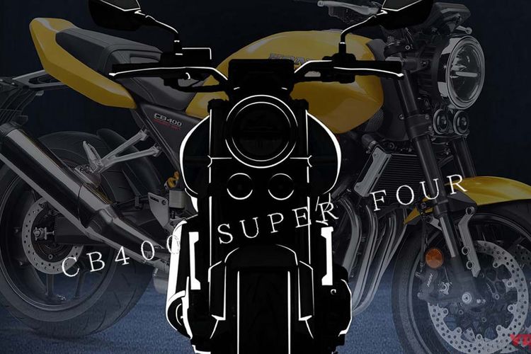 Bocoran motor baru Honda, kemungkinan kuat CB400 Super four