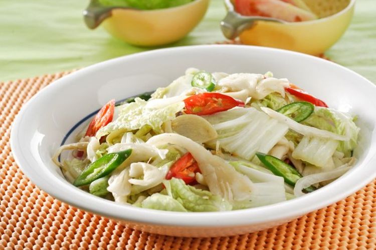 Resep Tumis Sawi Putih