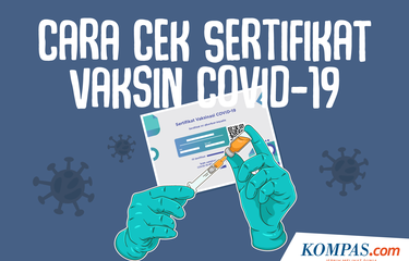 INFOGRAFIK: Cara Cek Sertifikat Vaksin Covid-19