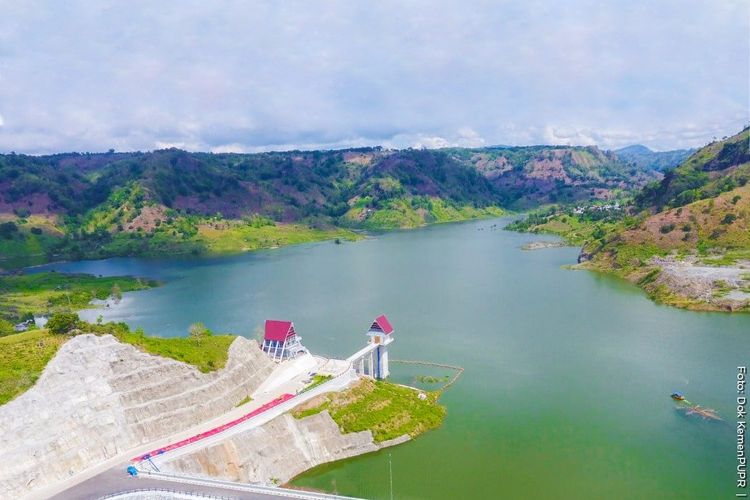 Air Bendungan Karalloe akan disalurkan ke lahan persawahan warga di Kabupaten Jeneponto, Sulsel, melalui jaringan irigasi Kelara Karalloe.