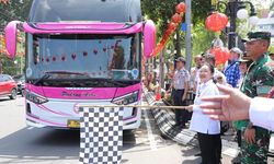 Mudik Gratis Semarang Dimulai, Walkot Agustina Lepas Bus Penjemput Pemudik di Jakarta