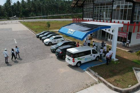 Kendaraan Listrik Bebas BBN di Bangka Belitung