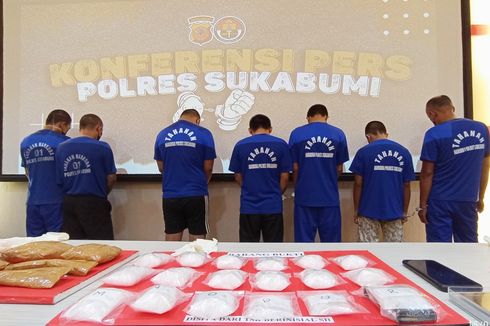 Sabu Rp 1 Miliar Gagal Beredar di Sukabumi, 1 Anggota Jaringan Narkotika Ditangkap