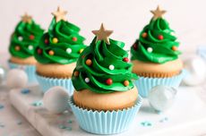 Resep Cupcake Pohon Natal, Ide Jual Kue Natal 