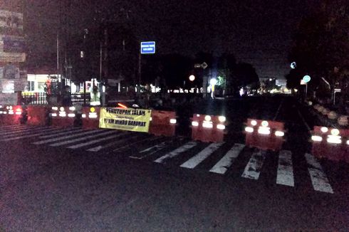 Antisipasi Takbir Keliling, 9 Titik Jalan Disekat dan Lampu PJU di Blitar Dipadamkan 