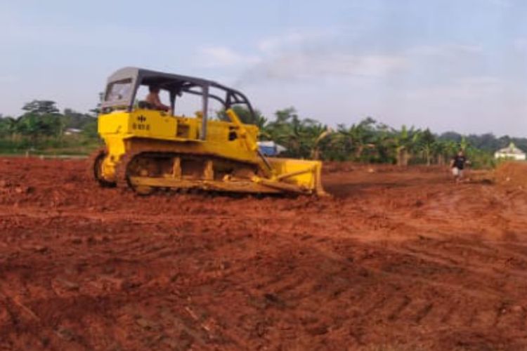 Lahan Perumahan Gardenia Cileungsi 2 di Bogor, Jawa Barat.