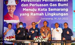 Dukung Transisi Energi Berkelanjutan, Dirjen Migas Resmikan Pengoperasian SPBG Penggaron dan Mangkang