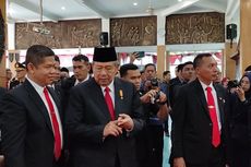 SBY dan Keluarga Ikuti Upacara HUT RI di Pendopo Pacitan