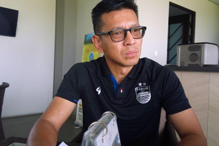 Direktur PT Persib Bandung Bermartabat (PBB) Teddy Tjahjono. Foto diambil pada Minggu (29/9/2019) saat pergelaran Partnership Golf Dasawarsa Bermartabat di Parahyangan Golf, Bandung.