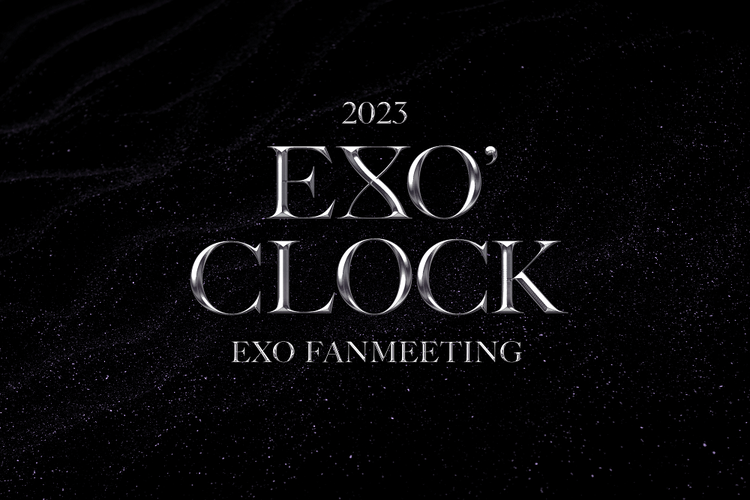 Poster 2023 EXO FAN MEETING EXO? CLOCK