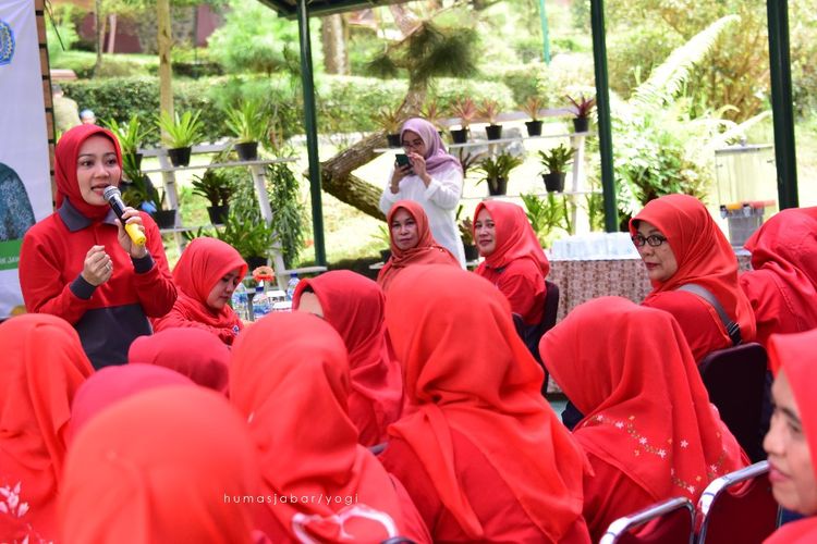 Jambore Kader PKK Jawa Barat, di Sari Ater Hotel & Resort Kabupaten Subang, Rabu (27/11/2019).