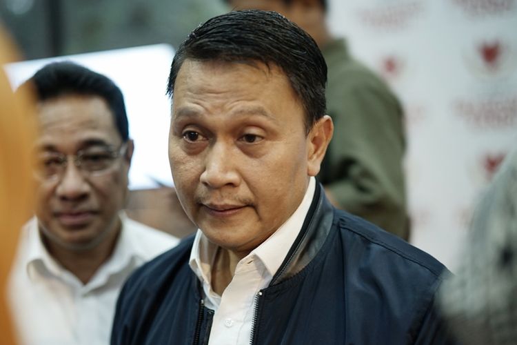 Ketua DPP PKS Mardani Ali Sera saat ditemui di media center pasangan Prabowo-Sandiaga, Jakarta Selatan, Jumat (10/5/2019).