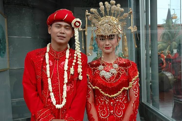 pakaian pengantin betawi