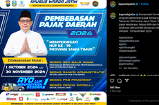 Ini Jadwal Pemutihan Denda Pajak Kendaraan di Jawa Timur 2024