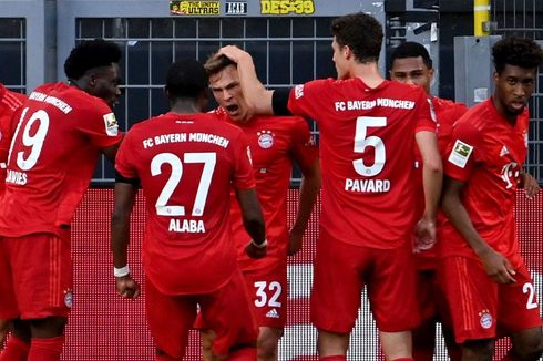 Hasil Liga Jerman, Kimmich Bawa Bayern Muenchen Taklukkan Borussia Dortmund