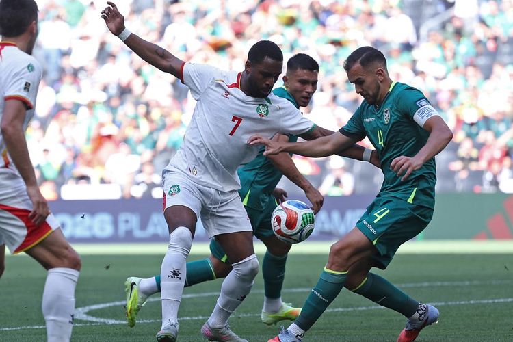 Hasil Bolivia Vs Suriname 2-1, Gol Miguel Terceros Jadi Penentu