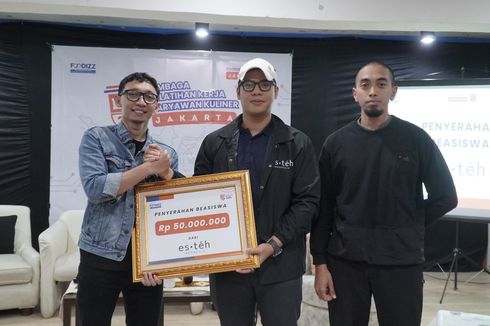 Dorong Talenta Kuliner, Esteh Indonesia Salurkan Beasiswa ke LP3K Jakarta
