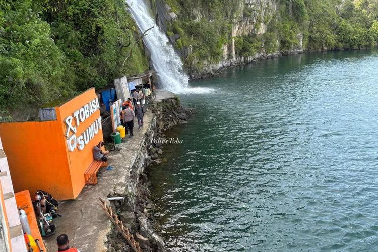 7 Hari Tak Ditemukan, Pencarian Mahasiswa Unika Tenggelam di Air Terjun Danau Toba Dihentikan