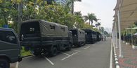Suasana DPR Menjelang Demo 27 Agustus: Jalan Mulai Disterilkan, Pengamanan di Dalam Diperketat