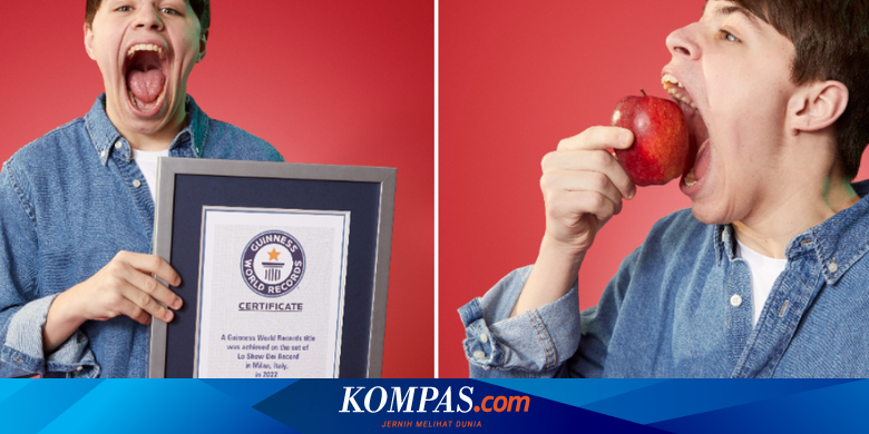 Mulutnya Bisa Terbuka Lebih dari 10 Cm, Isaac Johnson Masuk Guinness World Records

Baca selengkapnya: 

~RKD #Mulut #Lebar #RekorDunia