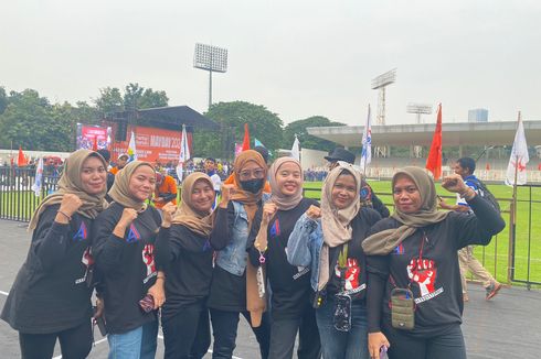 Perjuangkan Peningkatan Upah Buruh, Lia dan Teman-temannya Rela ke Jakarta dari Cimahi
