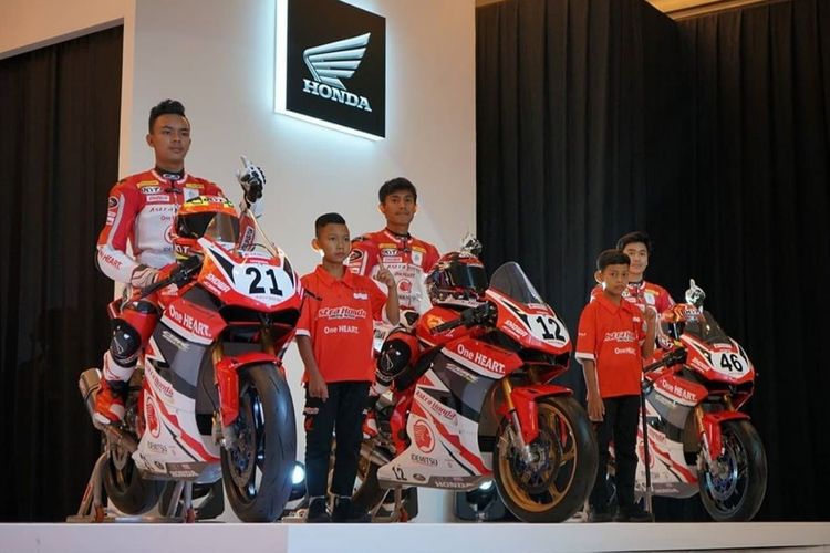 Jajaran pebalap binaan Astra Honda Motor (AHM) yang akan berlaga di berbagai kejuaraan musim 2020.