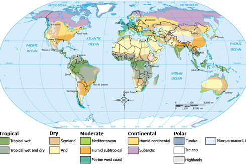 Iklim: Pengertian dan Jenis-jenis Iklim di Dunia