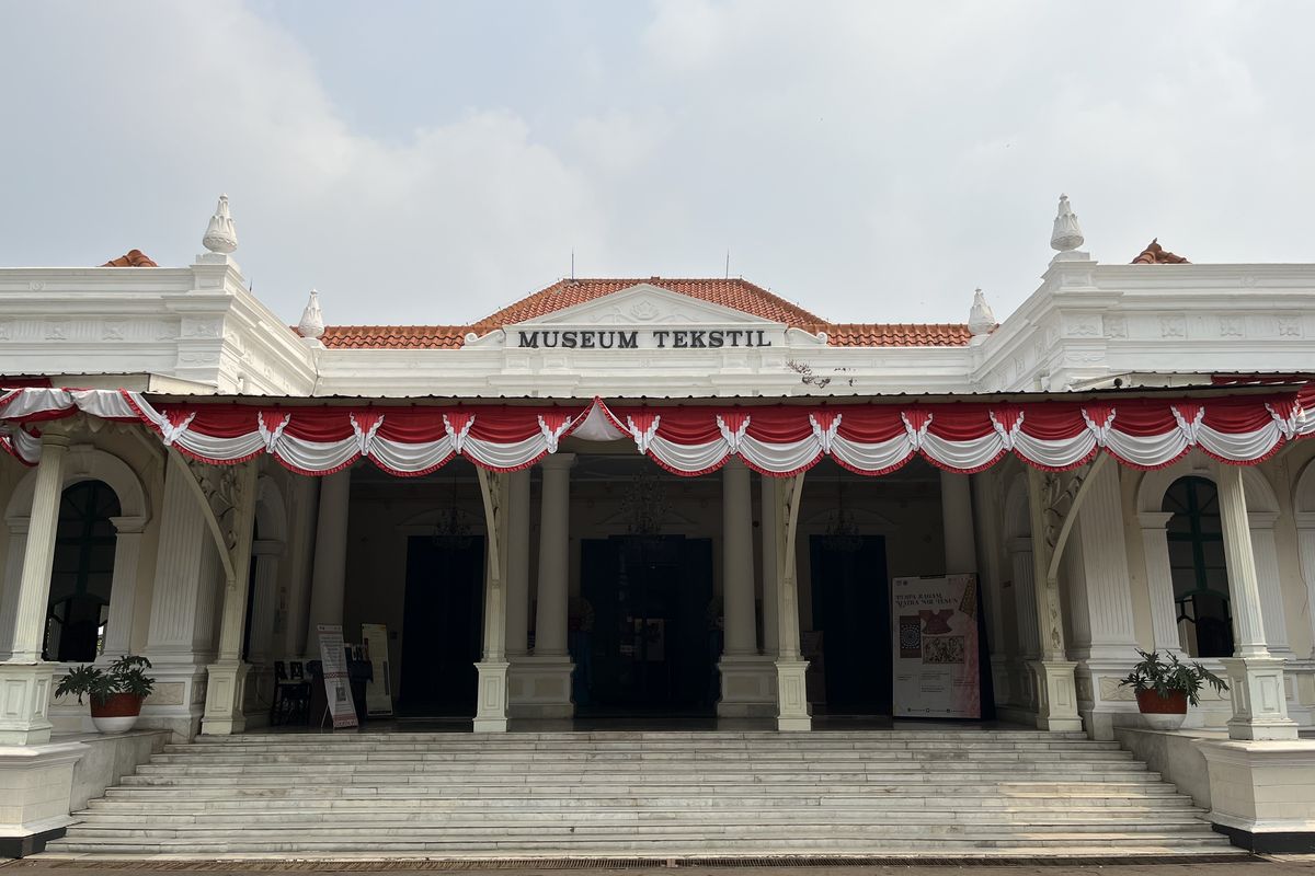 Museum Tekstil Jakarta, Minggu (1/10/2023).