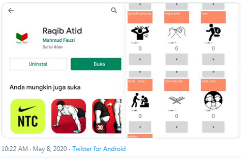 Viral Aplikasi Raqib Atid, Ini Penjelasan Pembuatnya