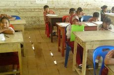 Siswa SD di Nunukan Belajar di Tengah Rasa Cemas