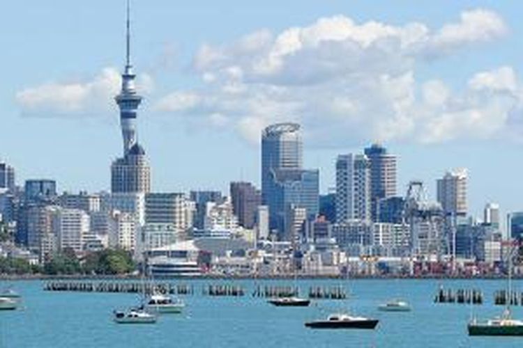 Kota Auckland, Selandia Baru.