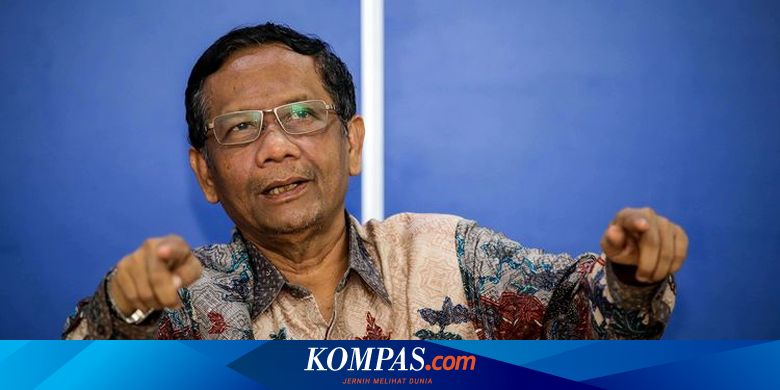 Mahfud-Andika Rapat Bahas Alutsista di Kantor Kemenko Polhukam