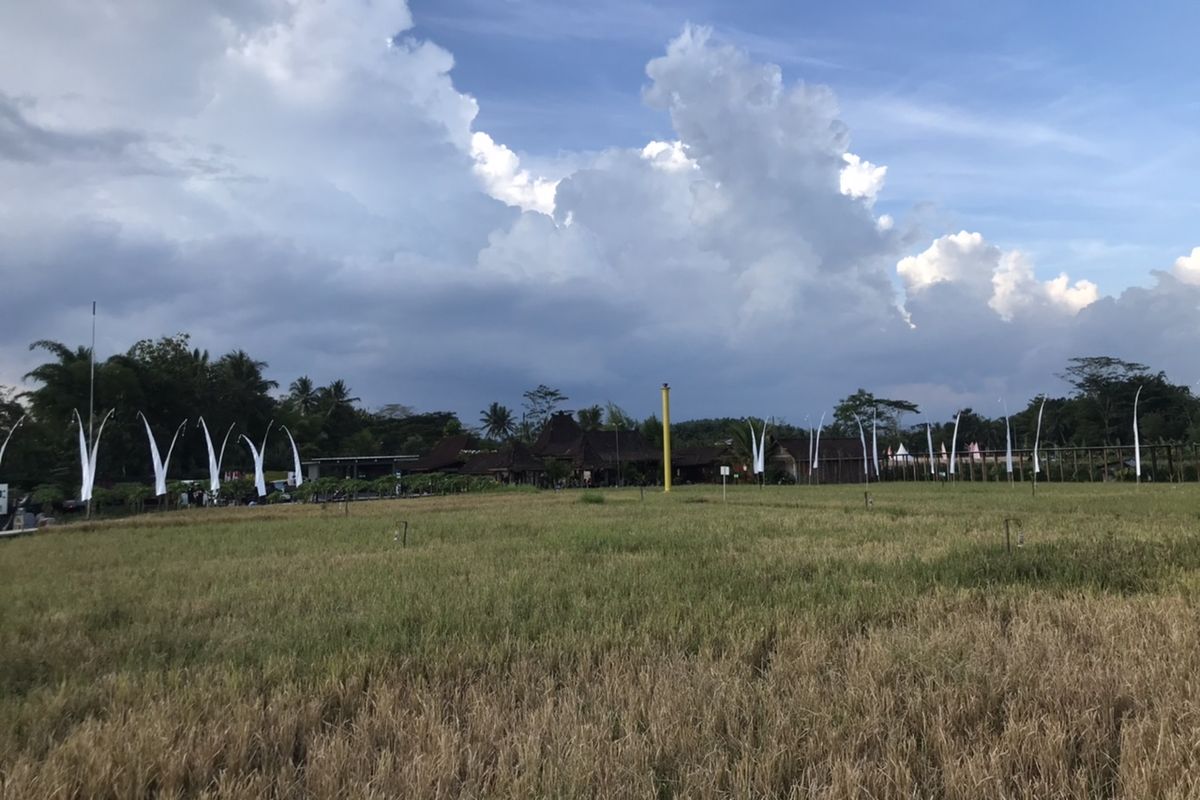 Homestay di area Balai Ekonomi Desa Perusahaan Gas Negara (Balkondes PGN) Karangrejo, Borobudur, Magelang, Jawa Tengah pada Jumat (14/5/2022).