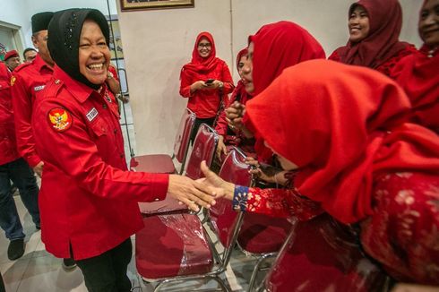 Risma Rela Namanya Dijual untuk Kampanye PDI-P di Pilkada Surabaya