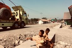 Siswa SD Terserang Penyakit Akibat Debu Pembangunan Jalan