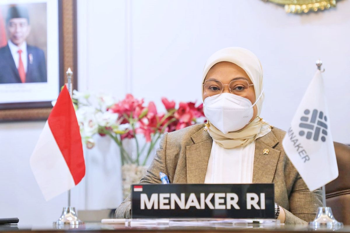 Menteri Ketenagakerjaan (Menaker) Ida Fauziyah buka suara soal bantuan subsidi upah (BSU) tidak kunjung disalurkan.