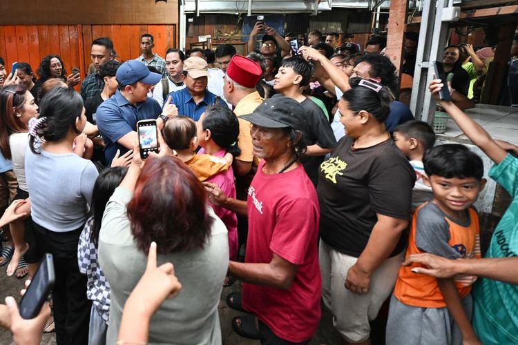 Kagetnya Warga Pasar Senen Kedatangan Prabowo: Mau Injak Rel
