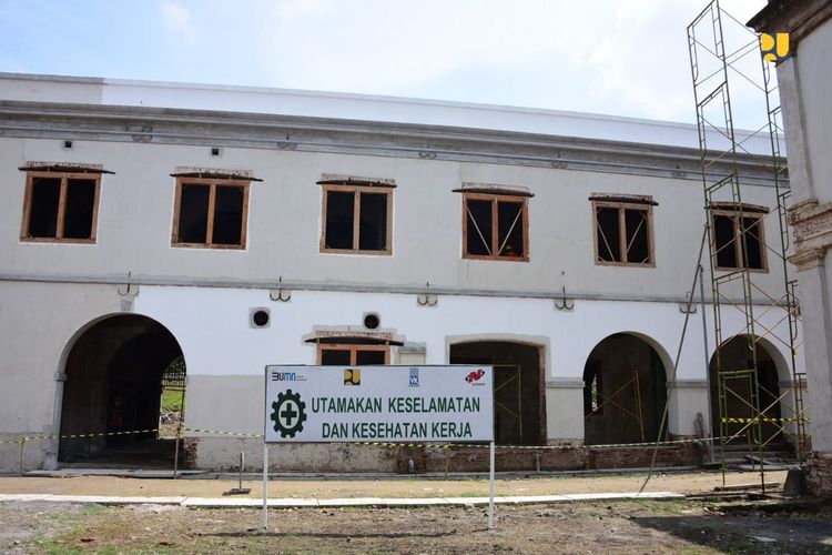 Rehabilitasi Benteng Pendem di Ngawi Jawa Timur 