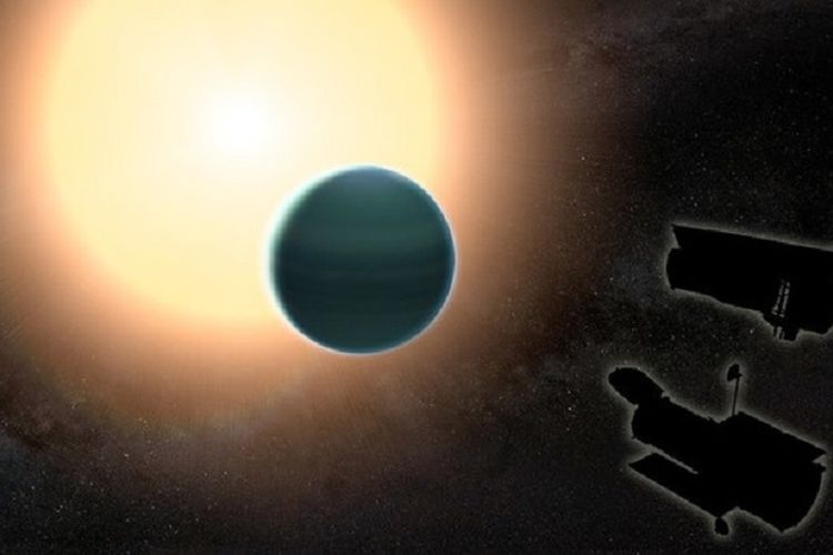 HAT-P-26b exoplanet seukuran Neptunus yang terletak pada jarak 430 tahun cahaya dari Bumi. Exoplanet ini mengorbit bintang yang usianya dua kali lipat Matahari kita.